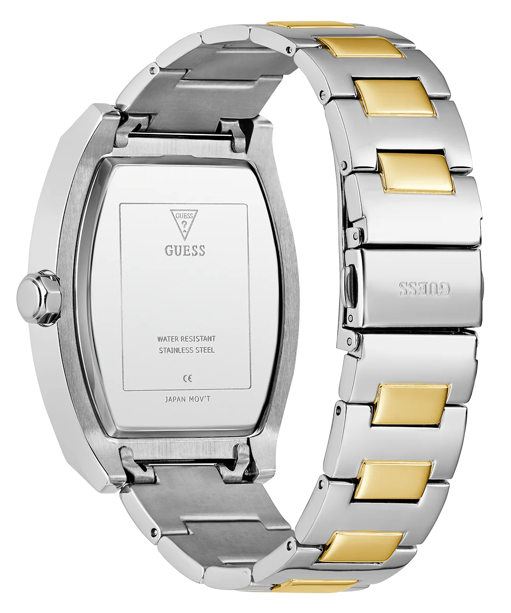GUESS Mens 2-Tone Analog Watch