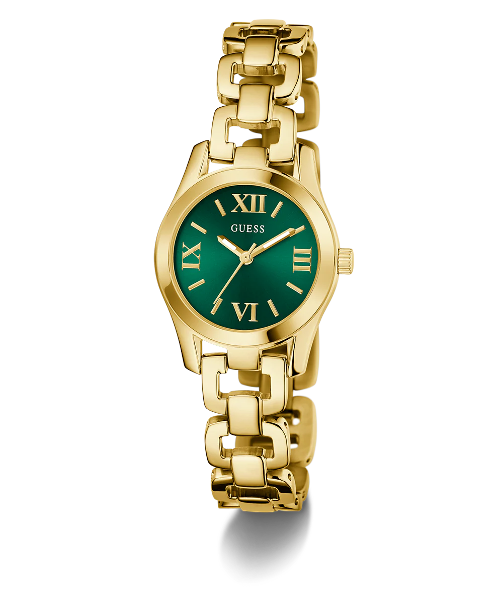 GUESS Ladies Gold Tone Analog Watch