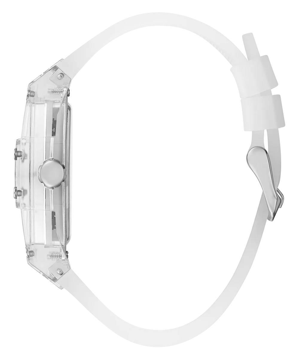 GUESS Mens Clear Multi-function Watch