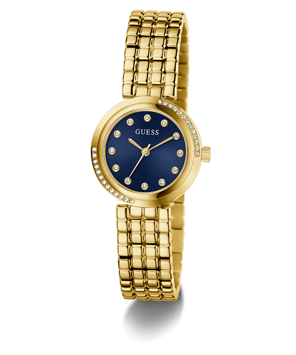 GUESS Ladies Gold Tone Analog Watch
