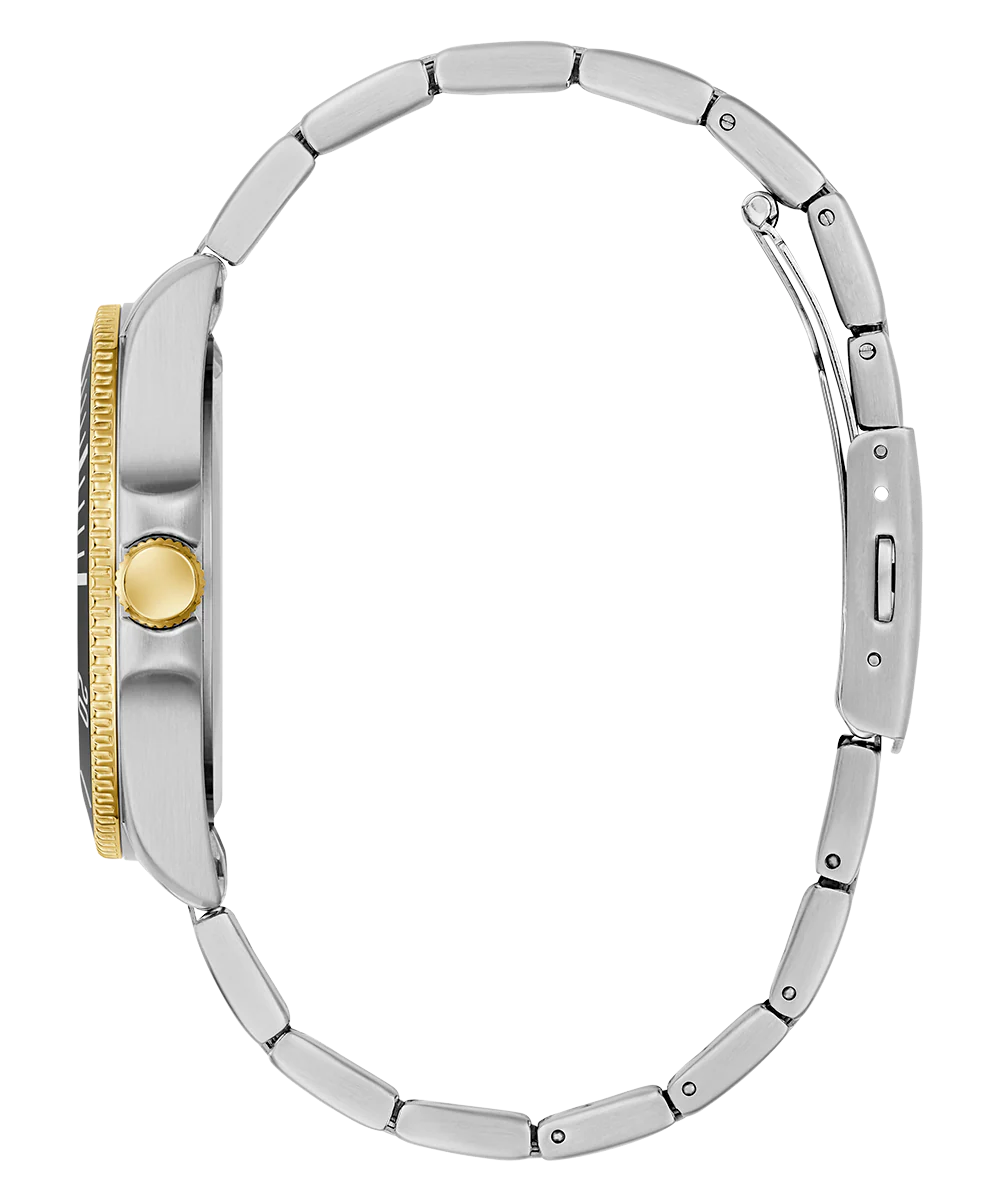 GUESS Mens 2-Tone Analog Watch