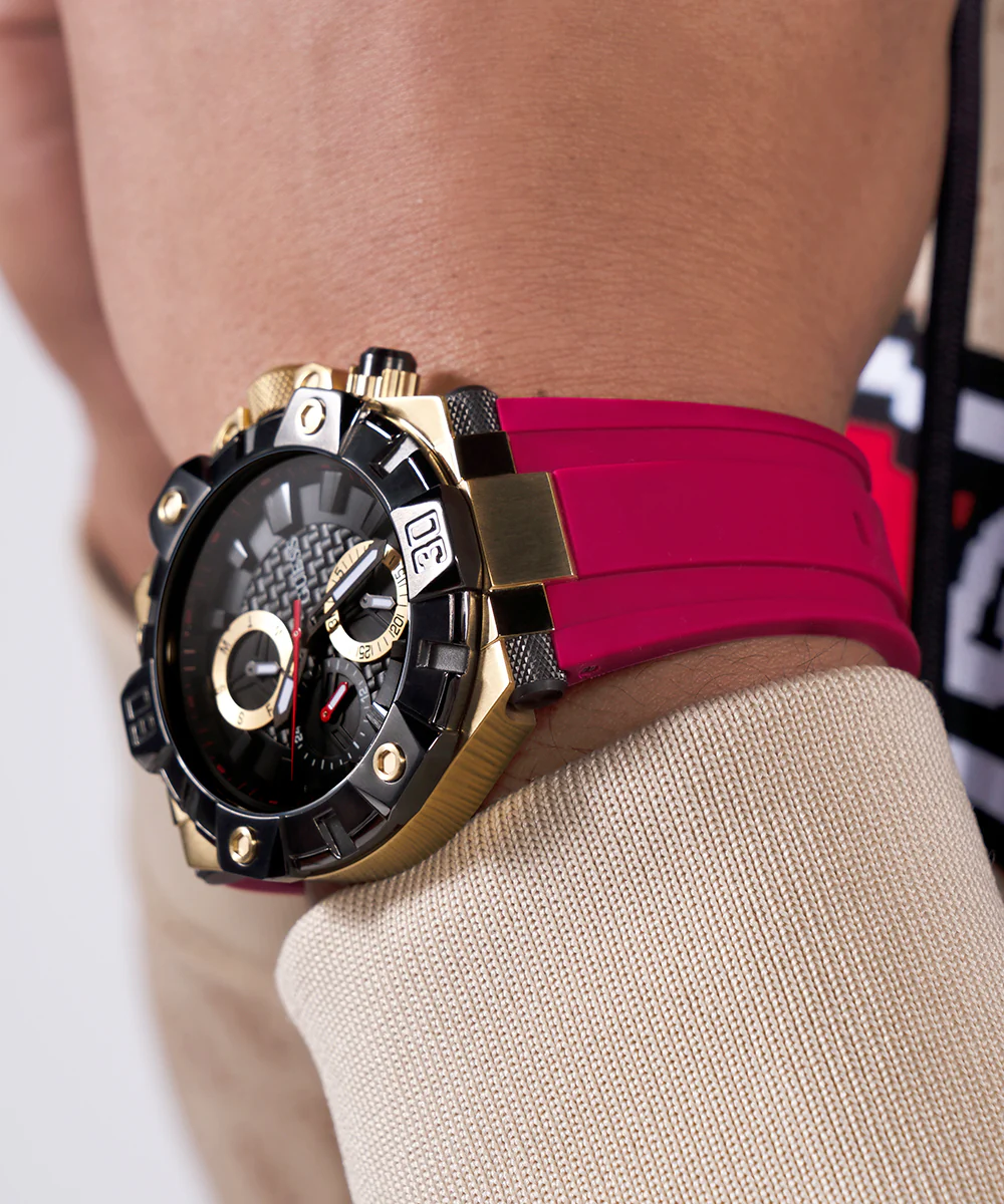 744-guess-mens-red-2-tone-multi-function-watch-6.webp GUESS Mens Red 2-Tone Multi-function Watch