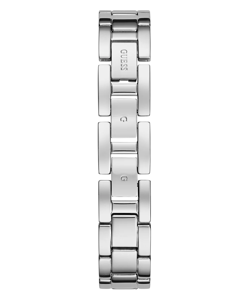 GUESS Ladies Silver Tone Analog Watch Gift Set