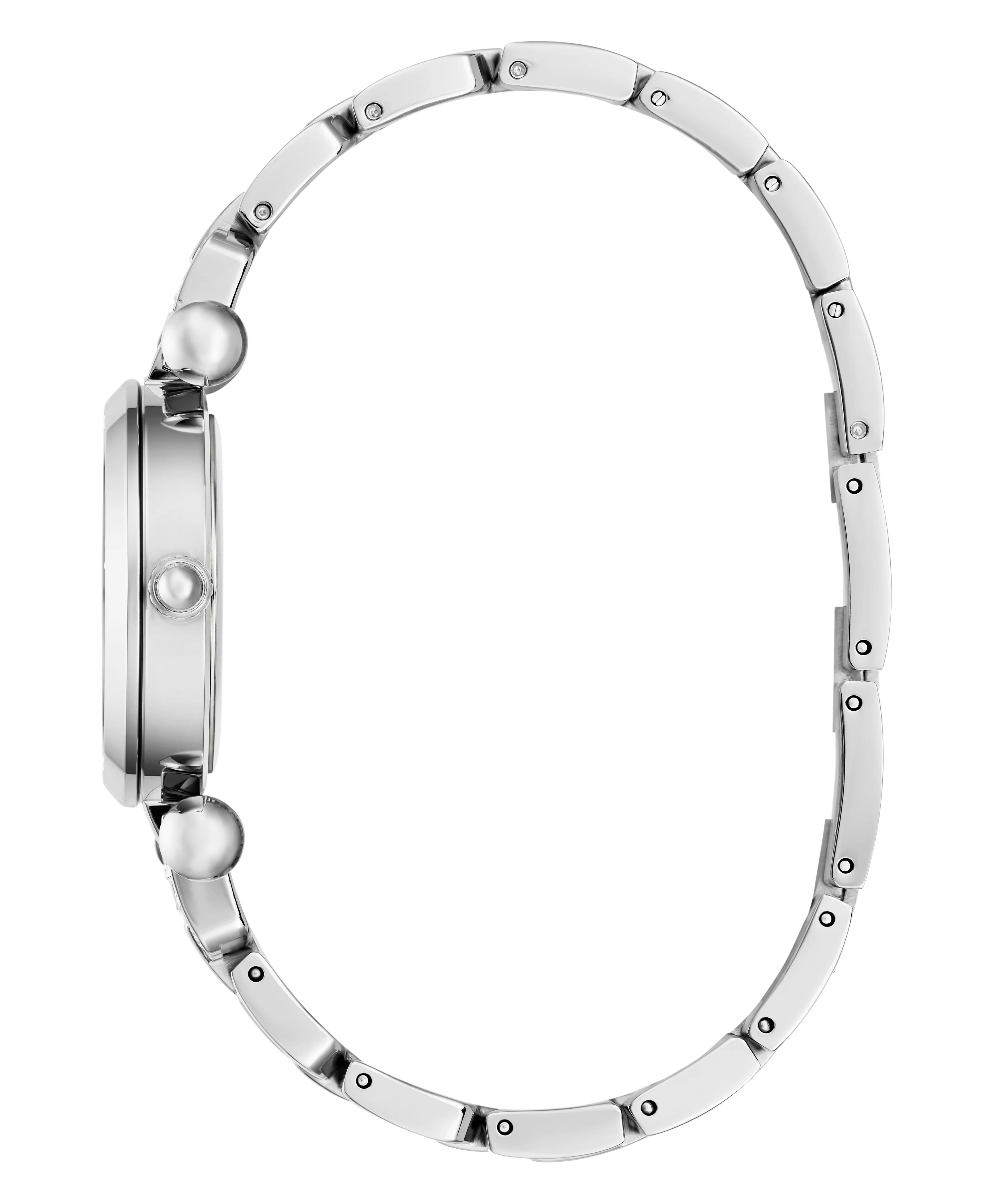 GUESS Ginger Ladies Silver Tone Analog Watch