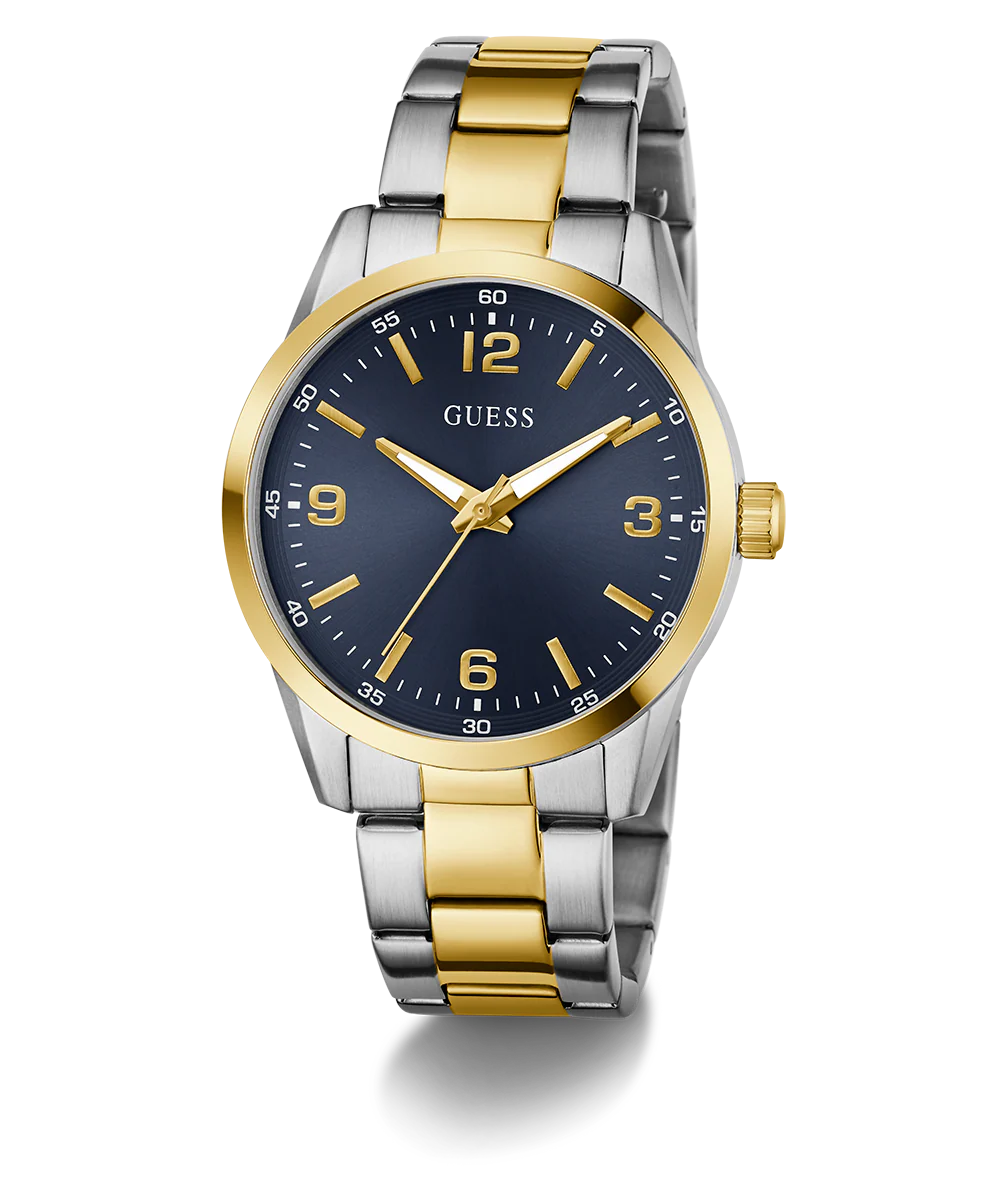 GUESS Mens 2-Tone Analog Watch