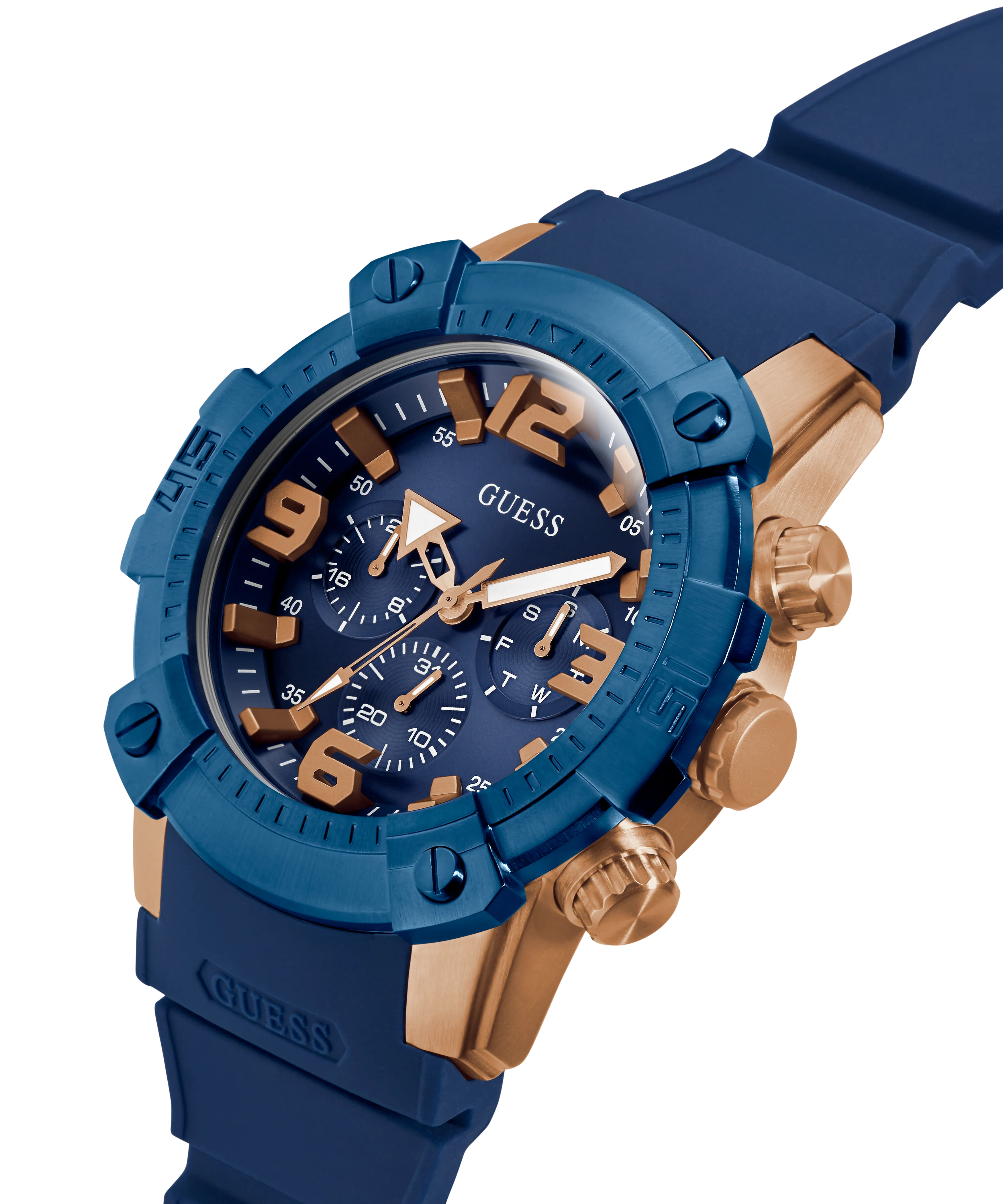 782-guess-mens-blue-2-tone-multi-function-watch-2.webp GUESS Mens Blue 2-Tone Multi-function Watch