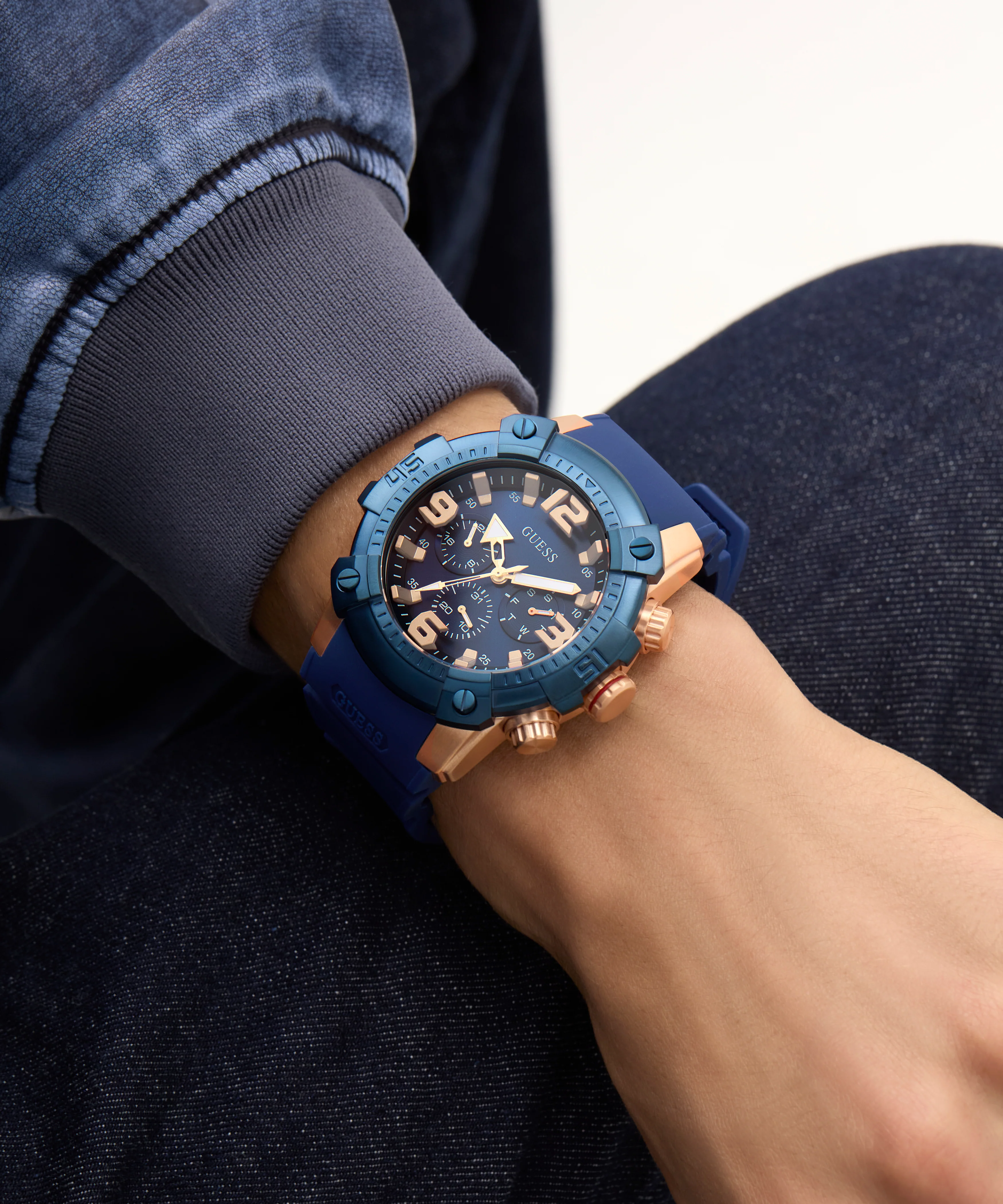 782-guess-mens-blue-2-tone-multi-function-watch-6.webp GUESS Mens Blue 2-Tone Multi-function Watch