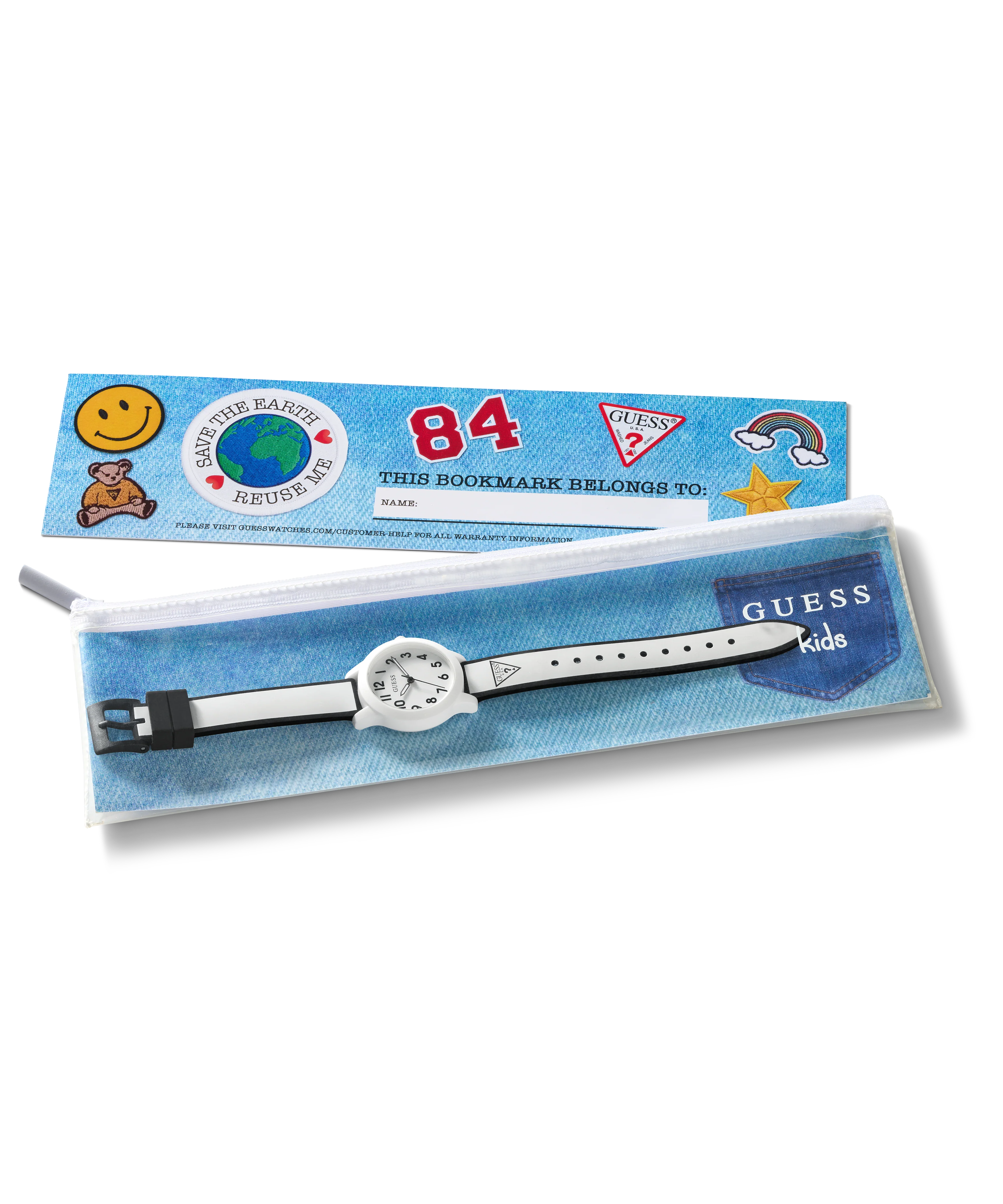 GUESS Kids White Analog Watch