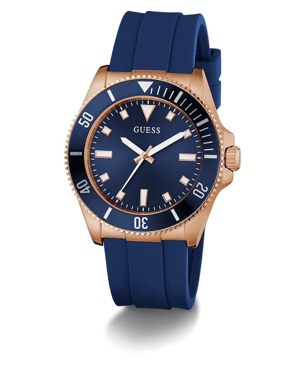 796-guess-mens-blue-rose-gold-tone-analog-watch-1.webp GUESS Mens Blue Rose Gold Tone Analog Watch