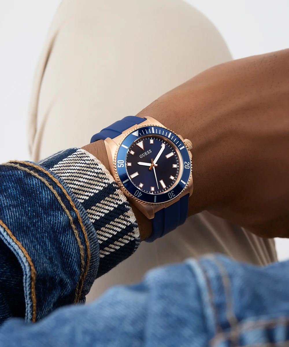 796-guess-mens-blue-rose-gold-tone-analog-watch-6.webp GUESS Mens Blue Rose Gold Tone Analog Watch