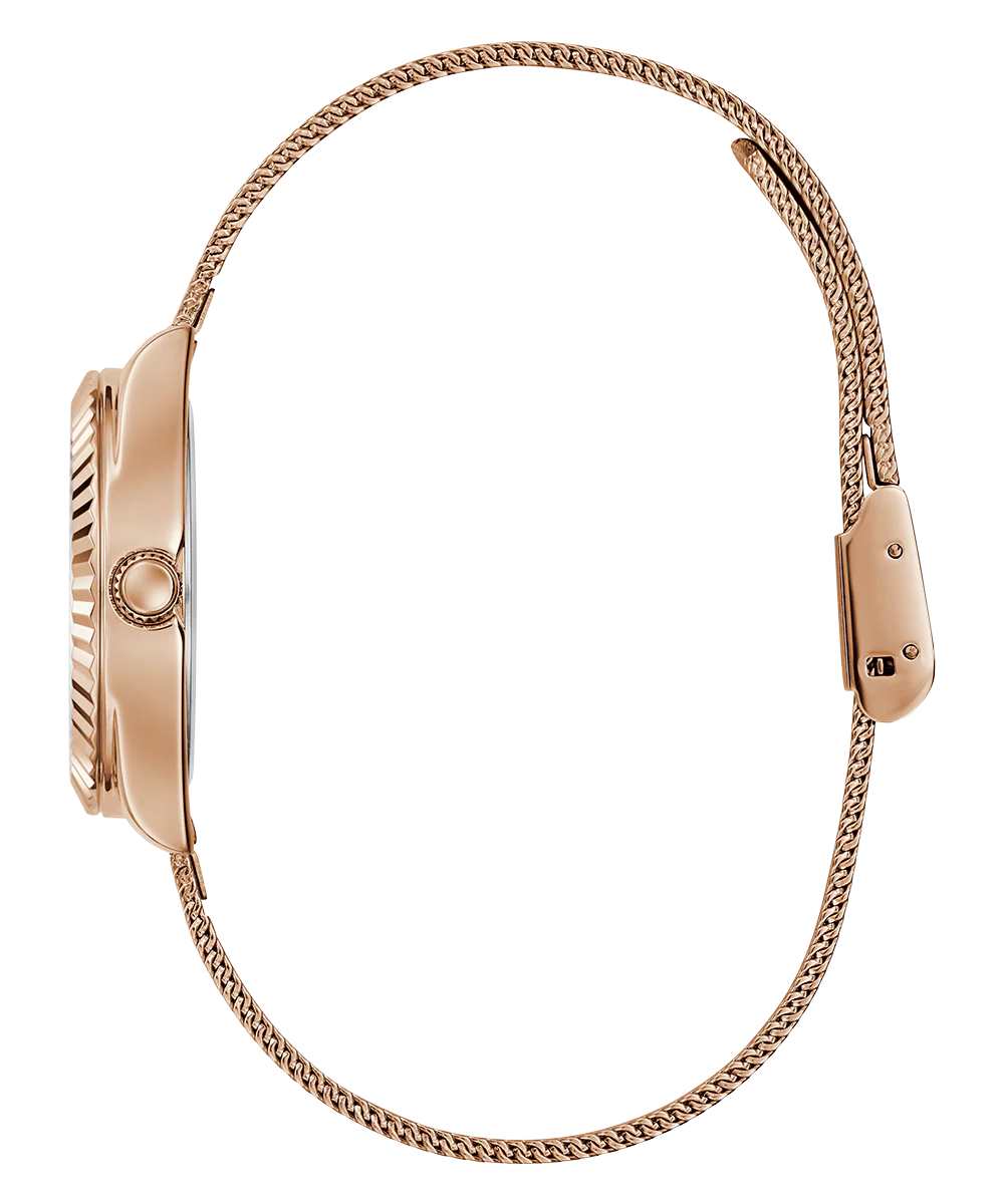 GUESS Mini Luna Ladies Rose Gold Tone Analog Watch