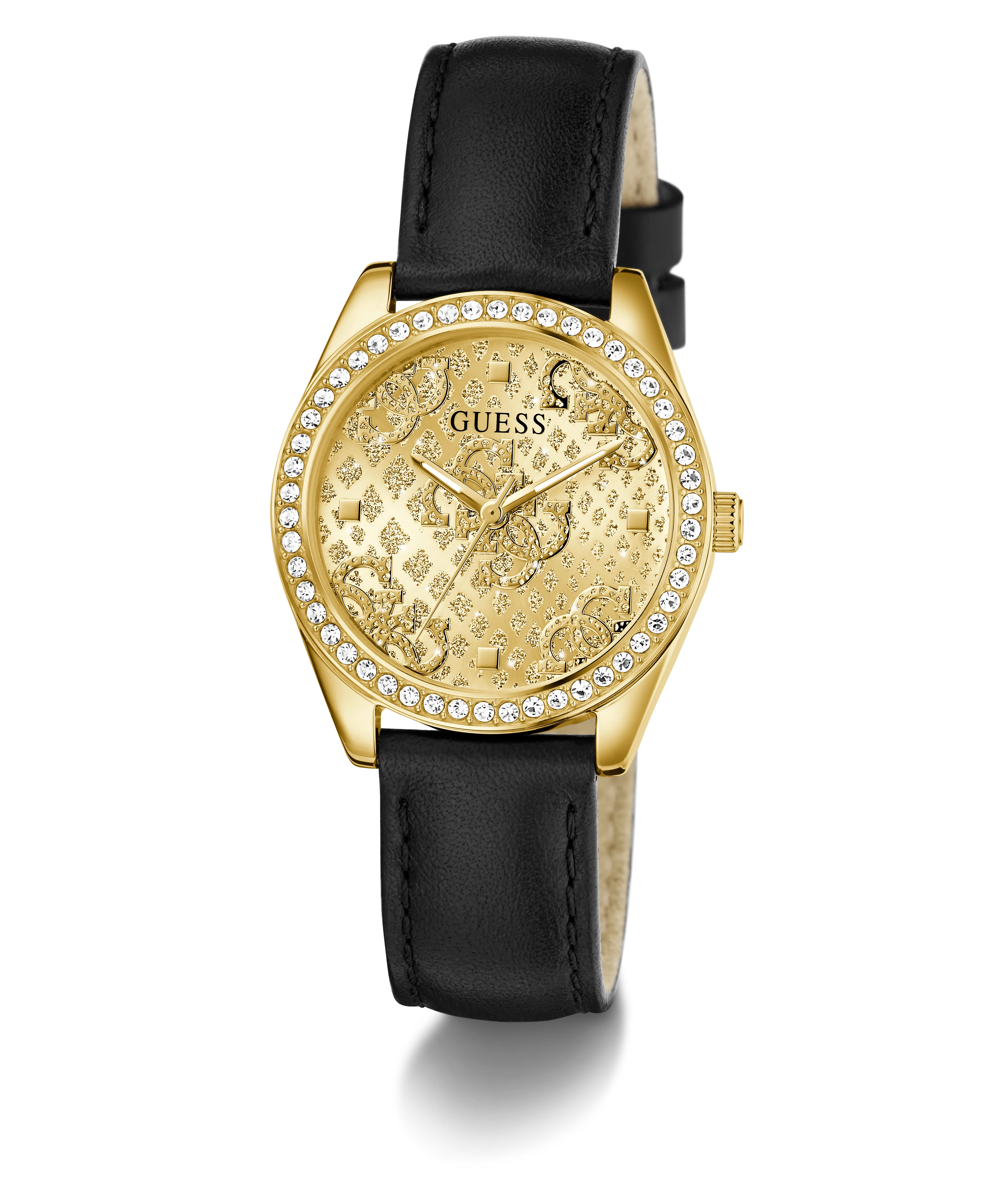 81-guess-ladies-black-gold-tone-analog-watch-1.webp GUESS Ladies Black Gold Tone Analog Watch