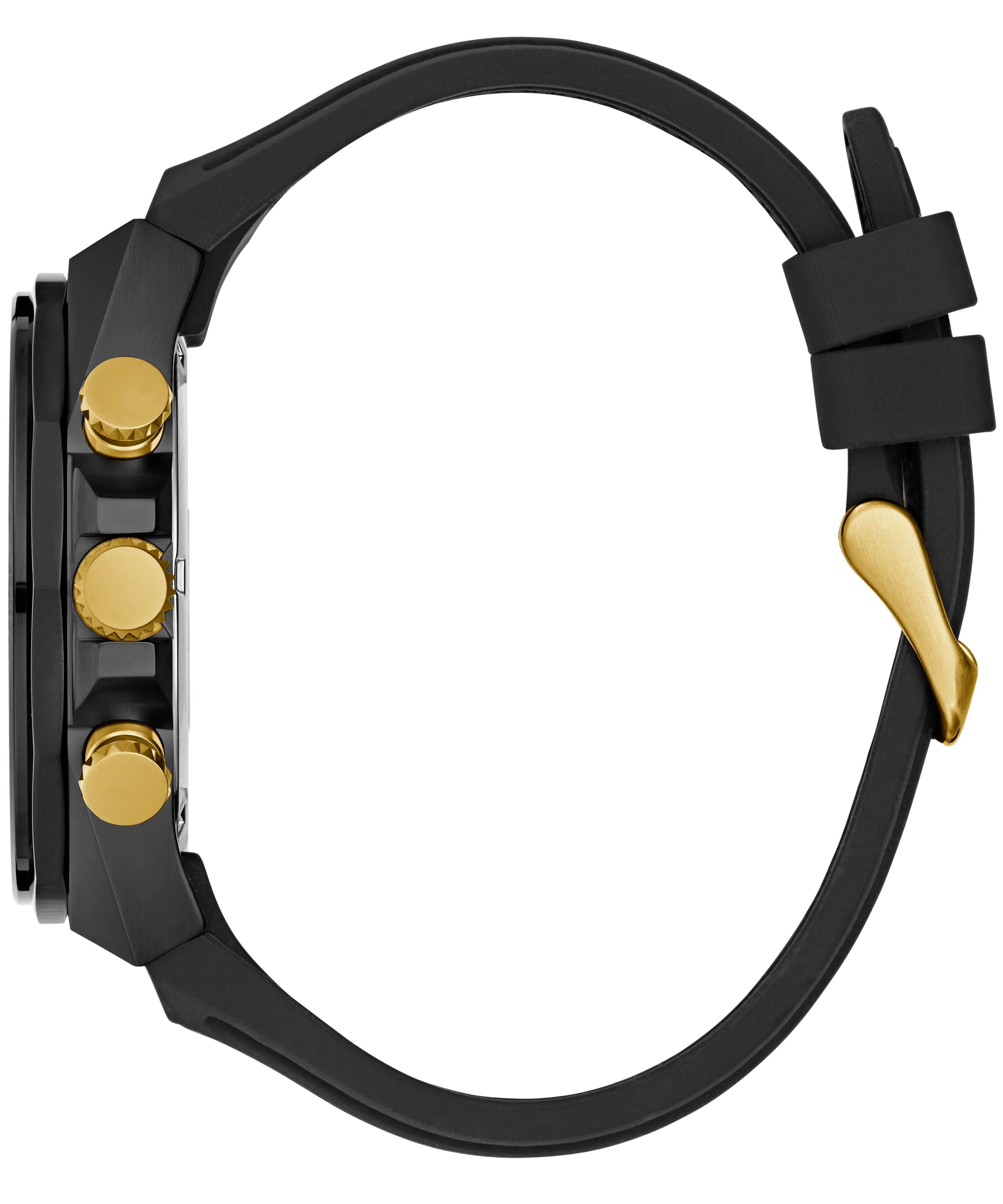 GUESS Mens Black Multi-function Watch