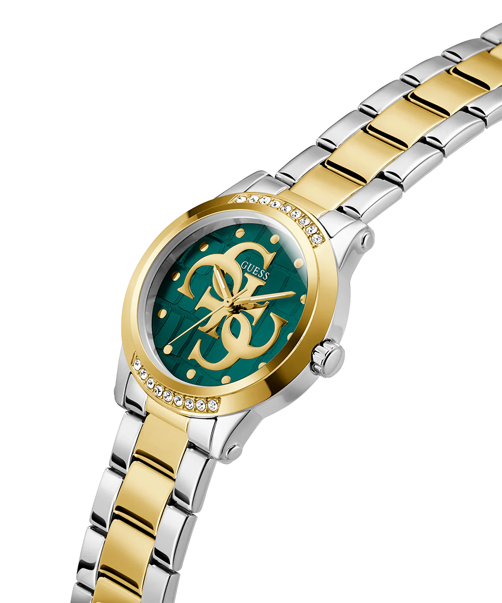 GUESS Ladies 2-Tone Analog Watch