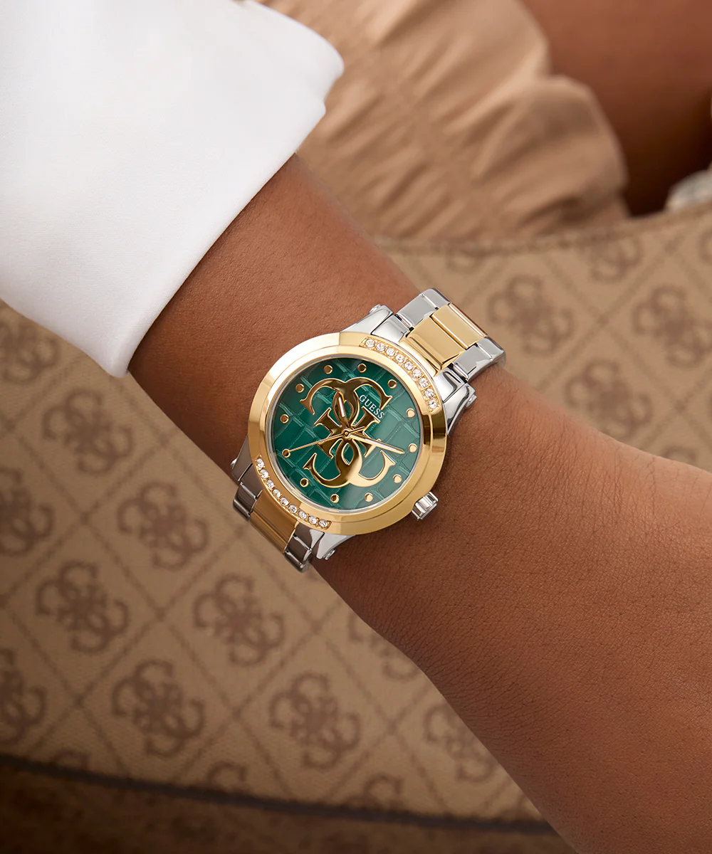 GUESS Ladies 2-Tone Analog Watch