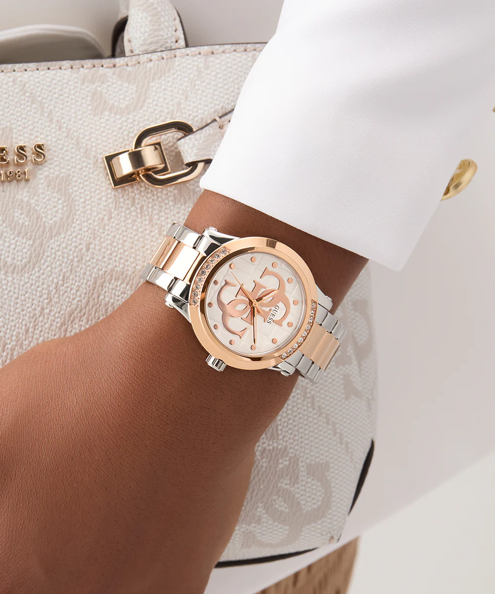 GUESS Ladies 2-Tone Analog Watch