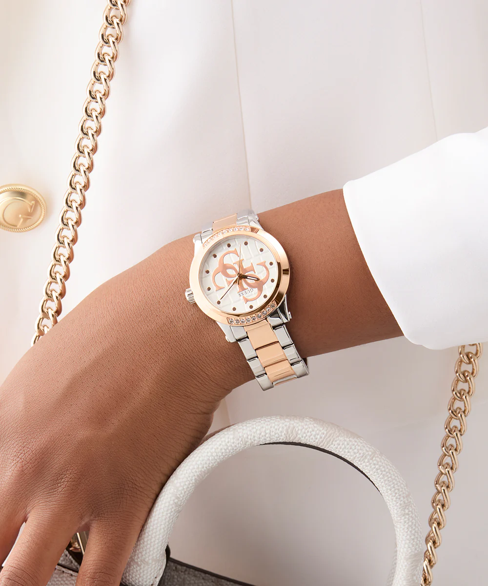 GUESS Ladies 2-Tone Analog Watch