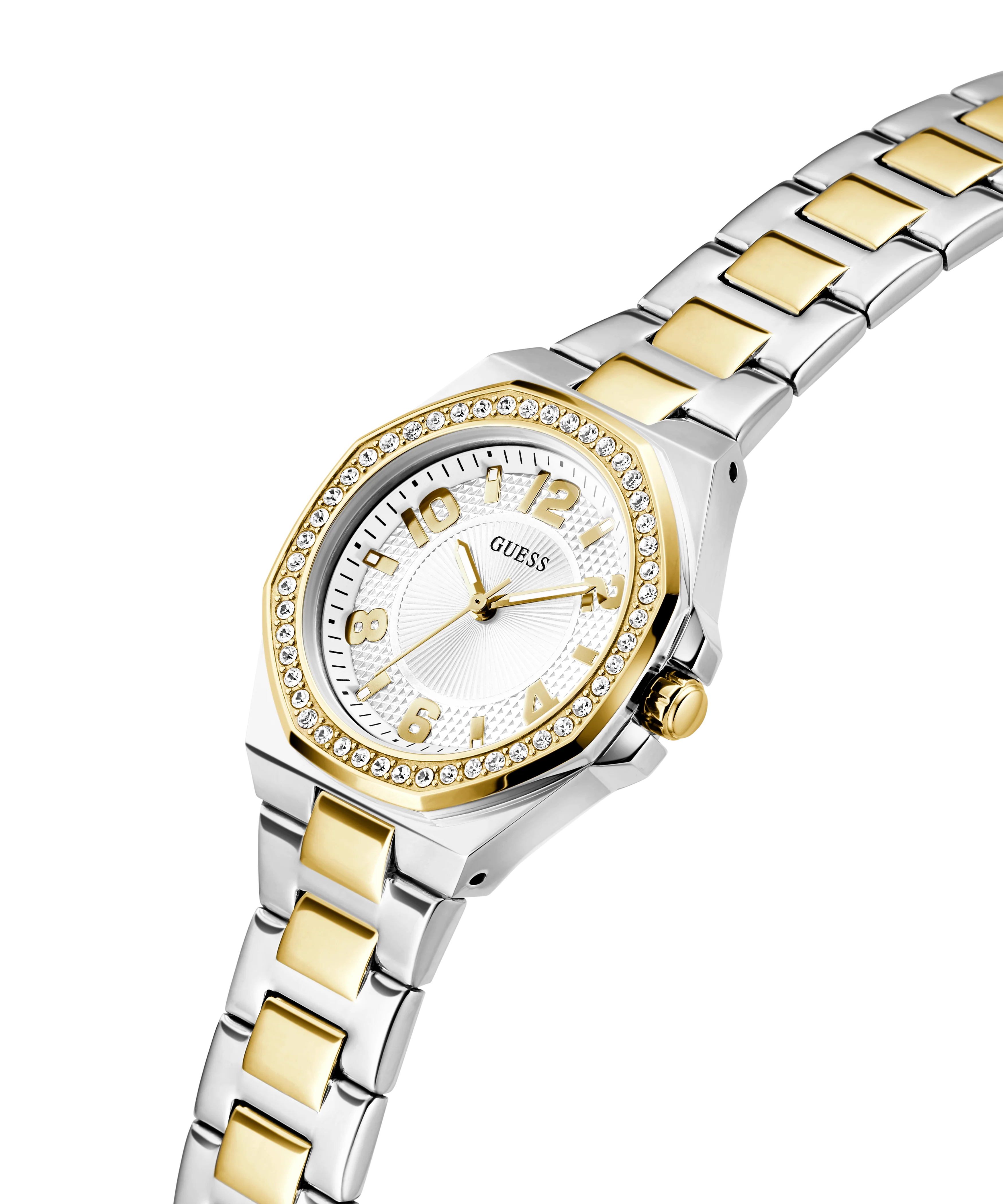 GUESS Ladies 2-Tone Analog Watch