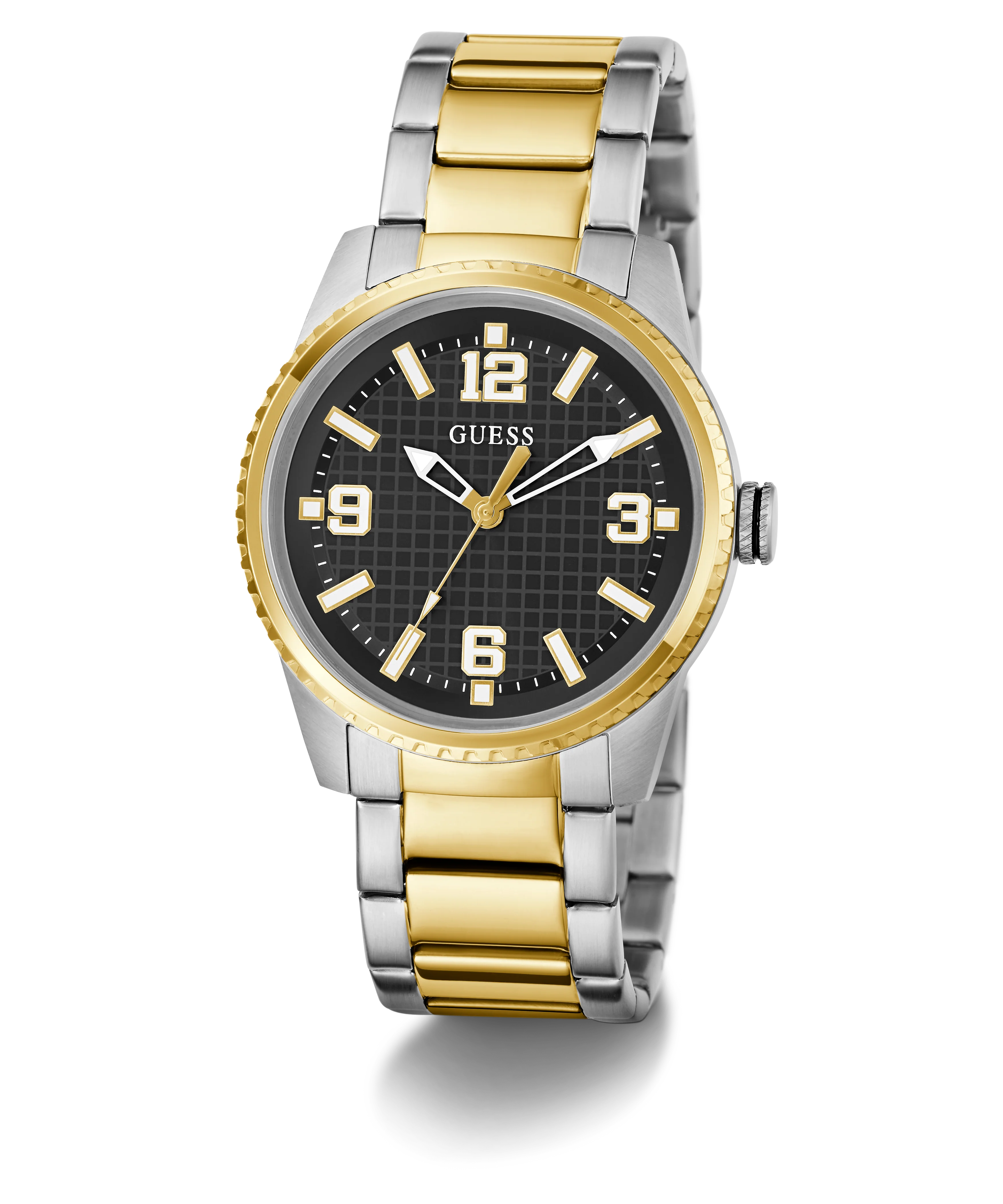 GUESS Mens 2-Tone Analog Watch