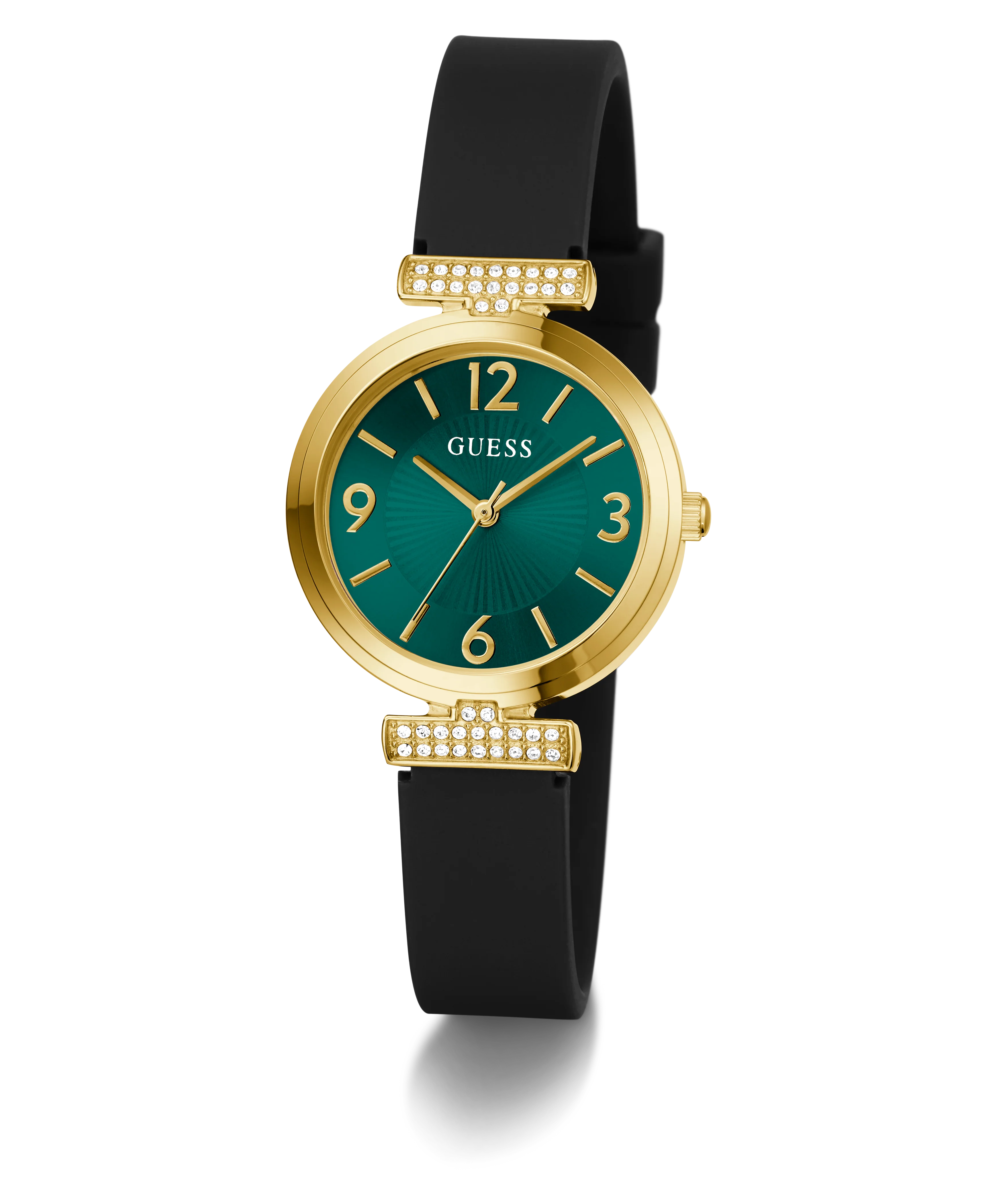 845-guess-ladies-black-gold-tone-analog-watch-1.webp GUESS Ladies Black Gold Tone Analog Watch