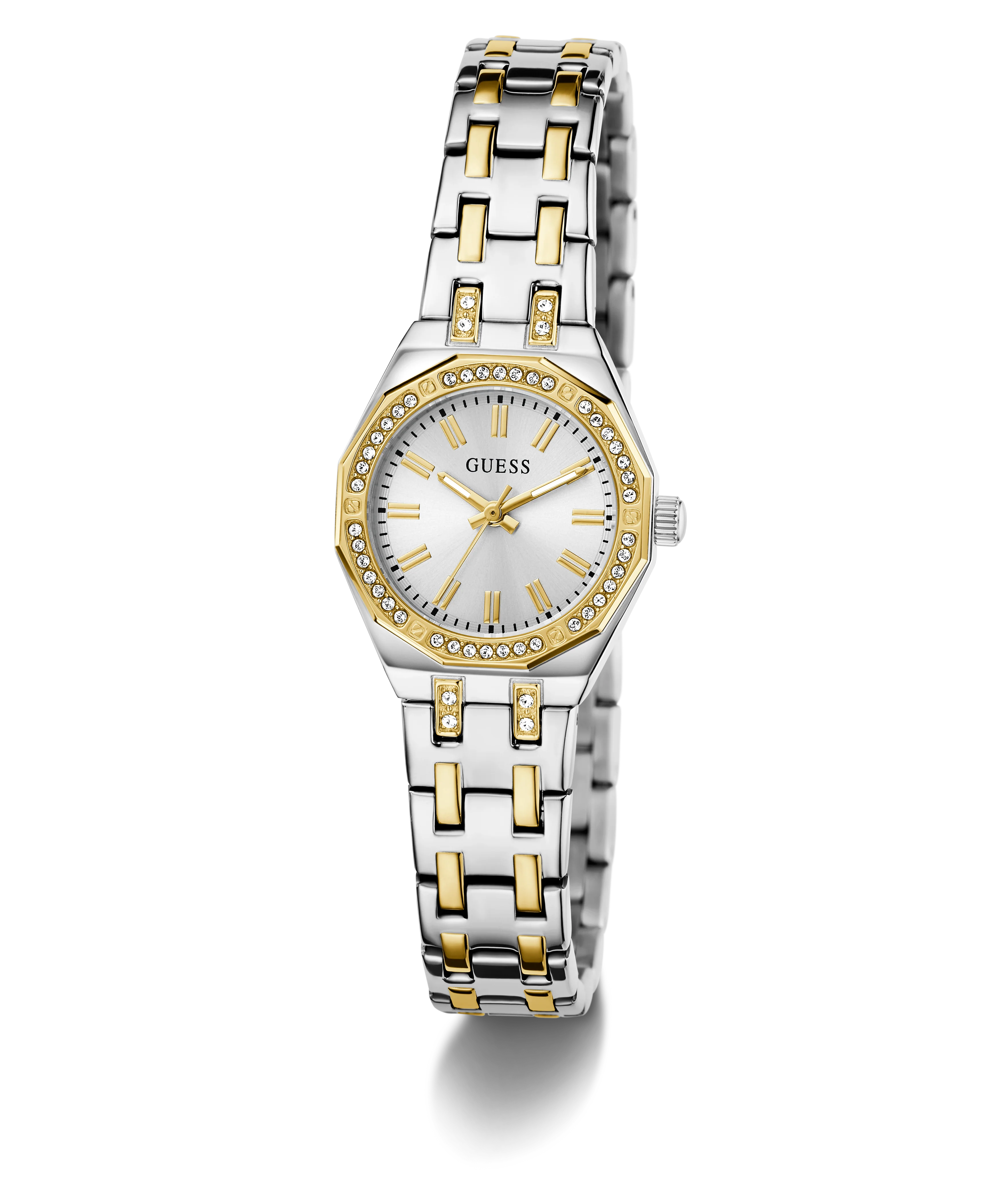 GUESS Ladies Pixie 2-Tone Analog Watch