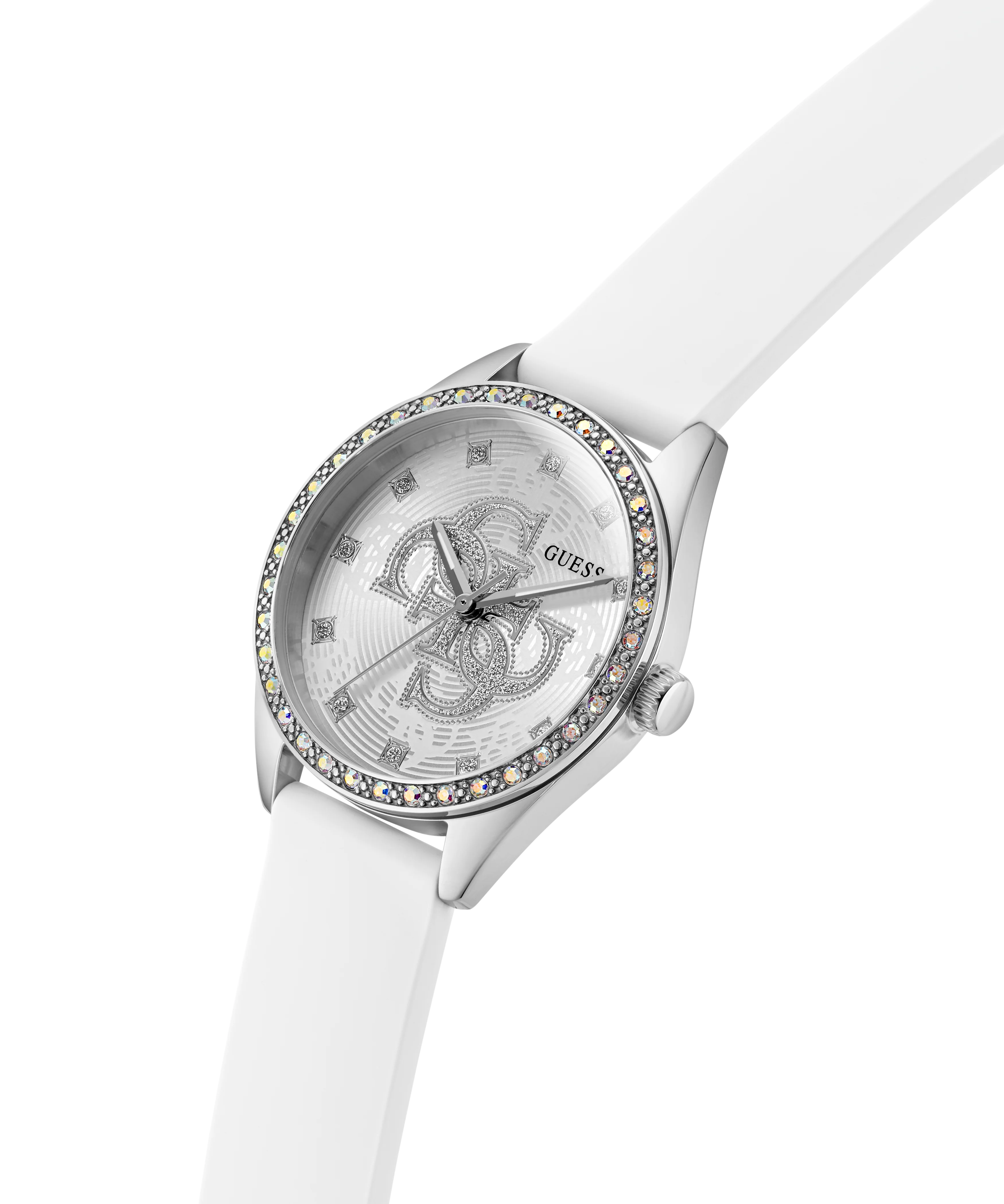 91-guess-ladies-white-silver-tone-analog-watch-2.webp GUESS Ladies White Silver Tone Analog Watch