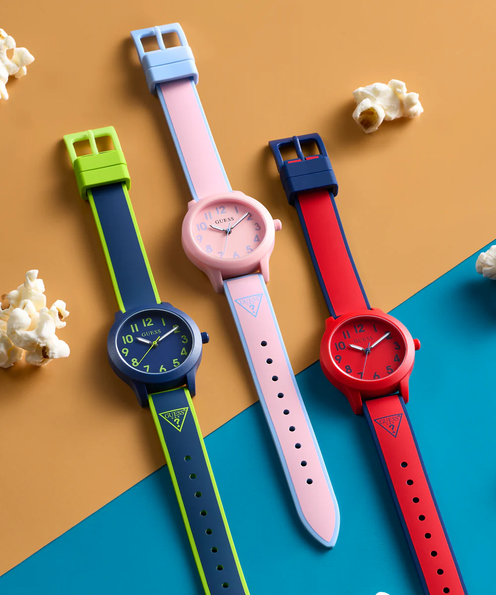 GUESS Kids Blue Analog Watch