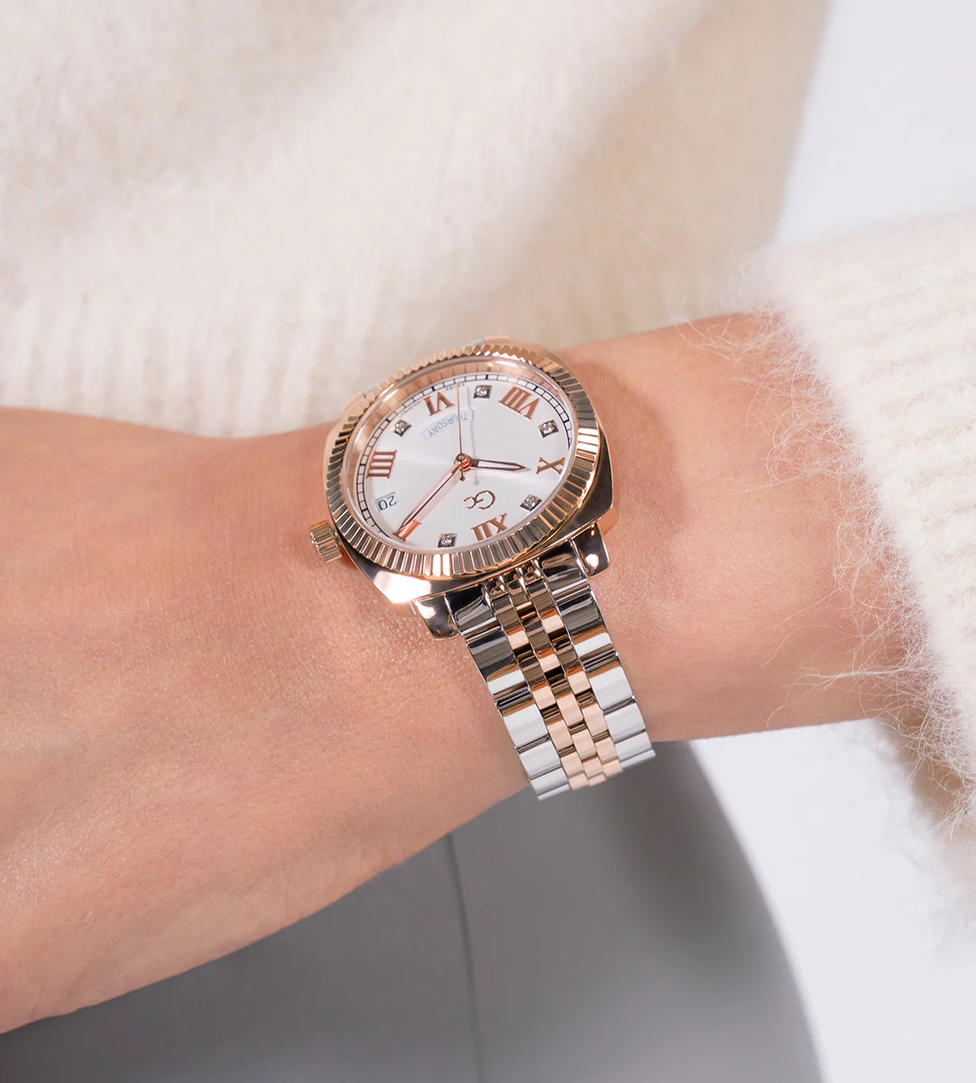 Gc Flair Coussin Lady Mid Size Metal