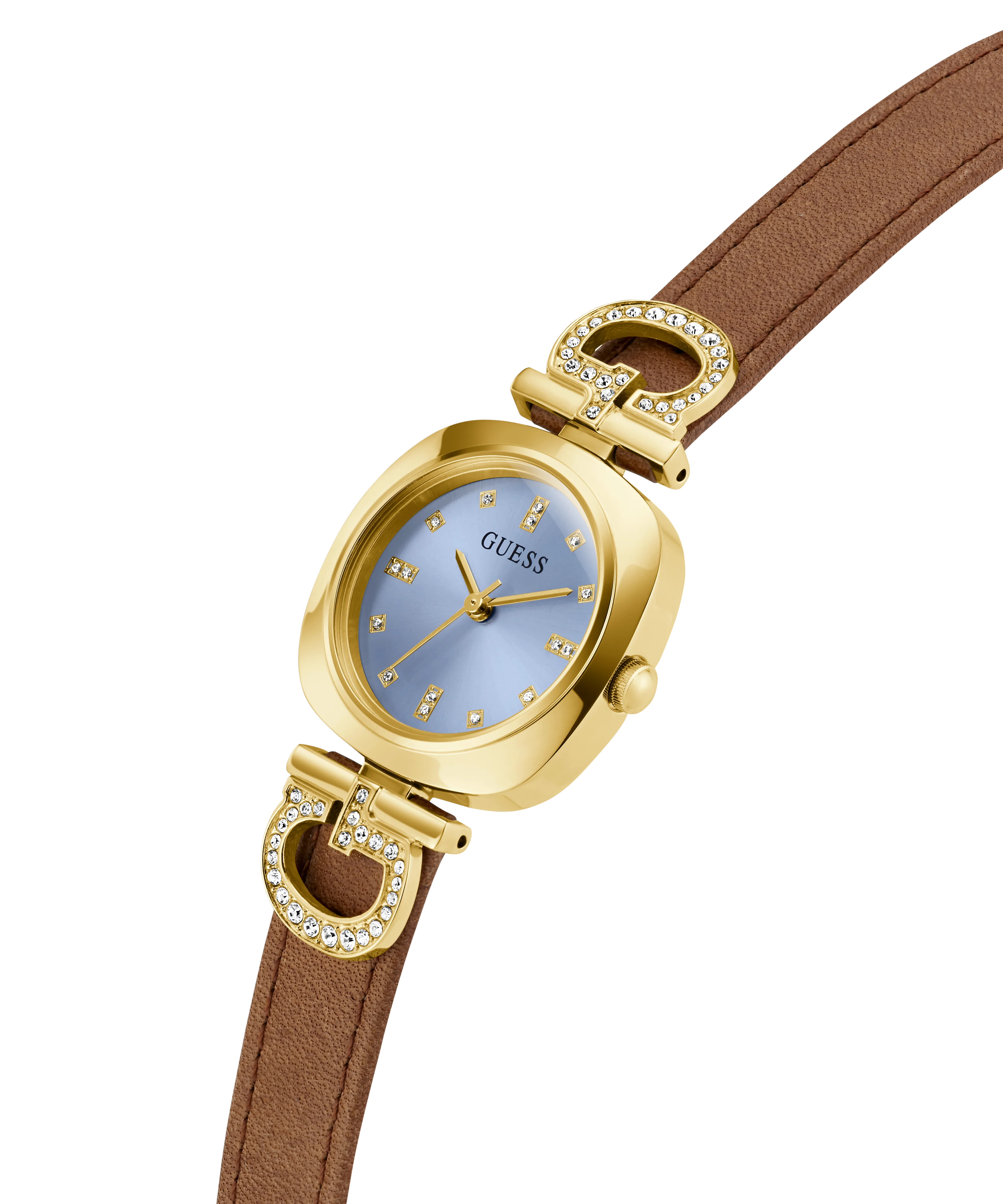 918-guess-ladies-brown-gold-tone-analog-watch-3.webp GUESS Ladies Brown Gold Tone Analog Watch