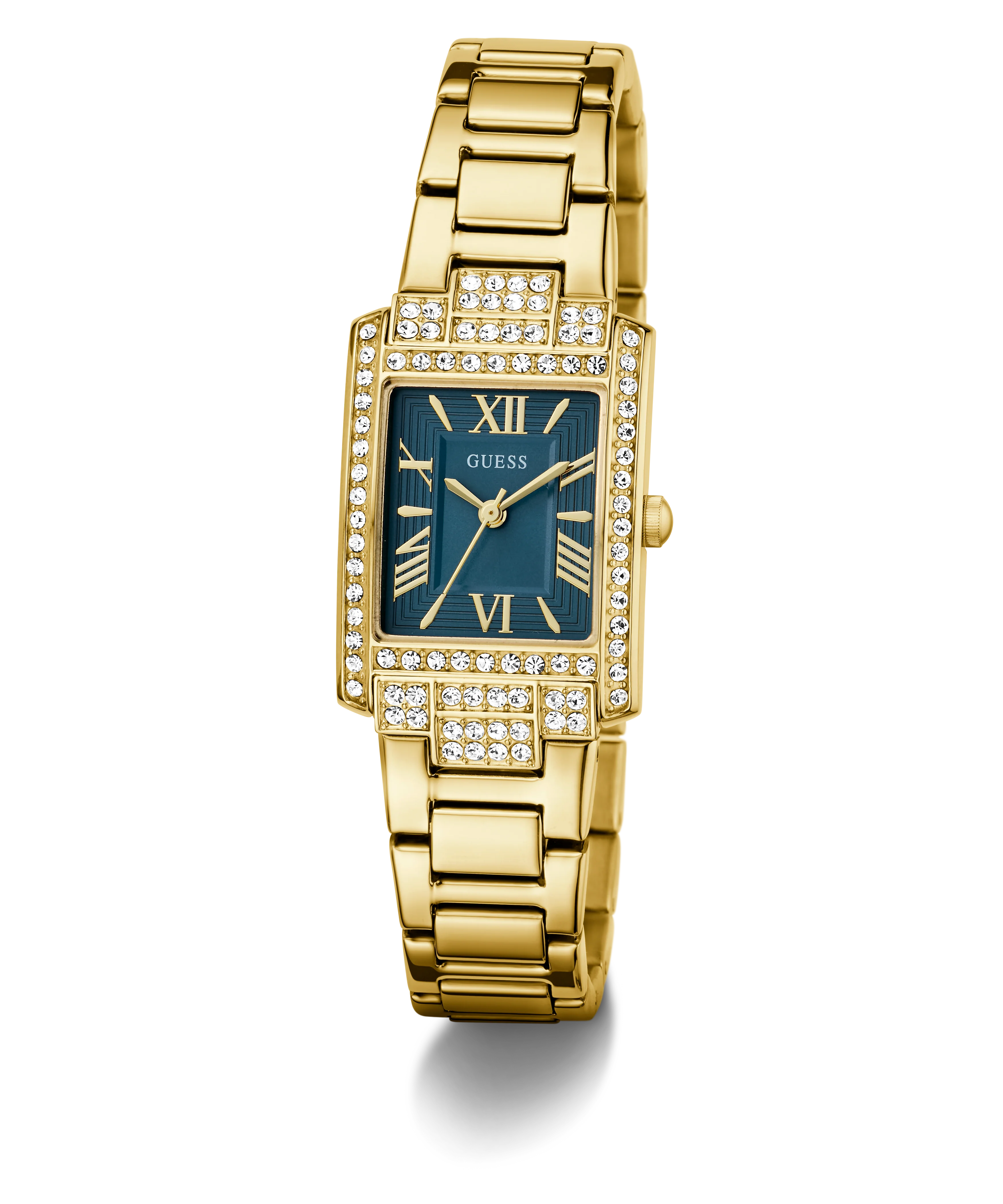 GUESS Ladies Gold Tone Analog Watch