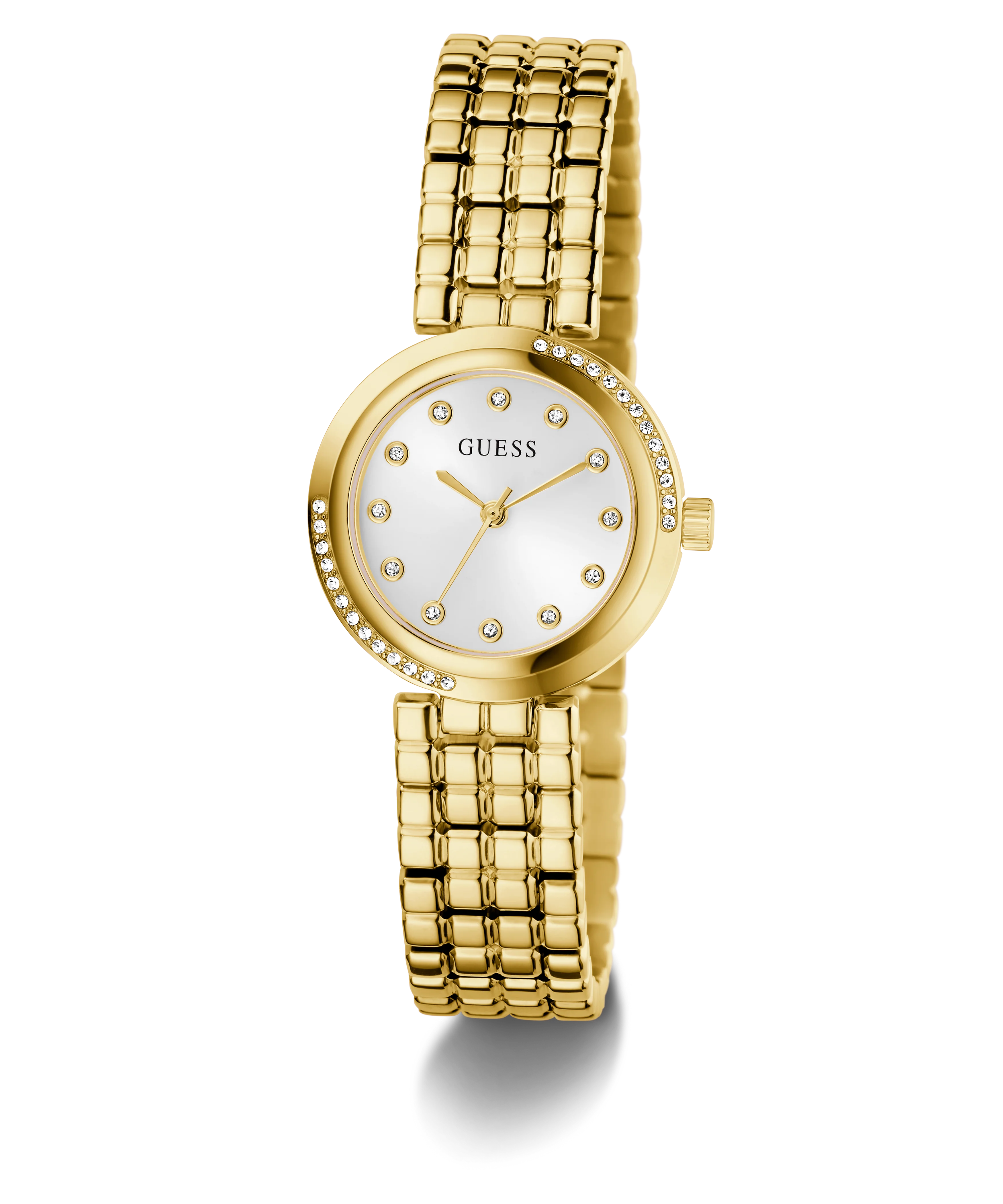 GUESS Ladies Gold Tone Analog Watch
