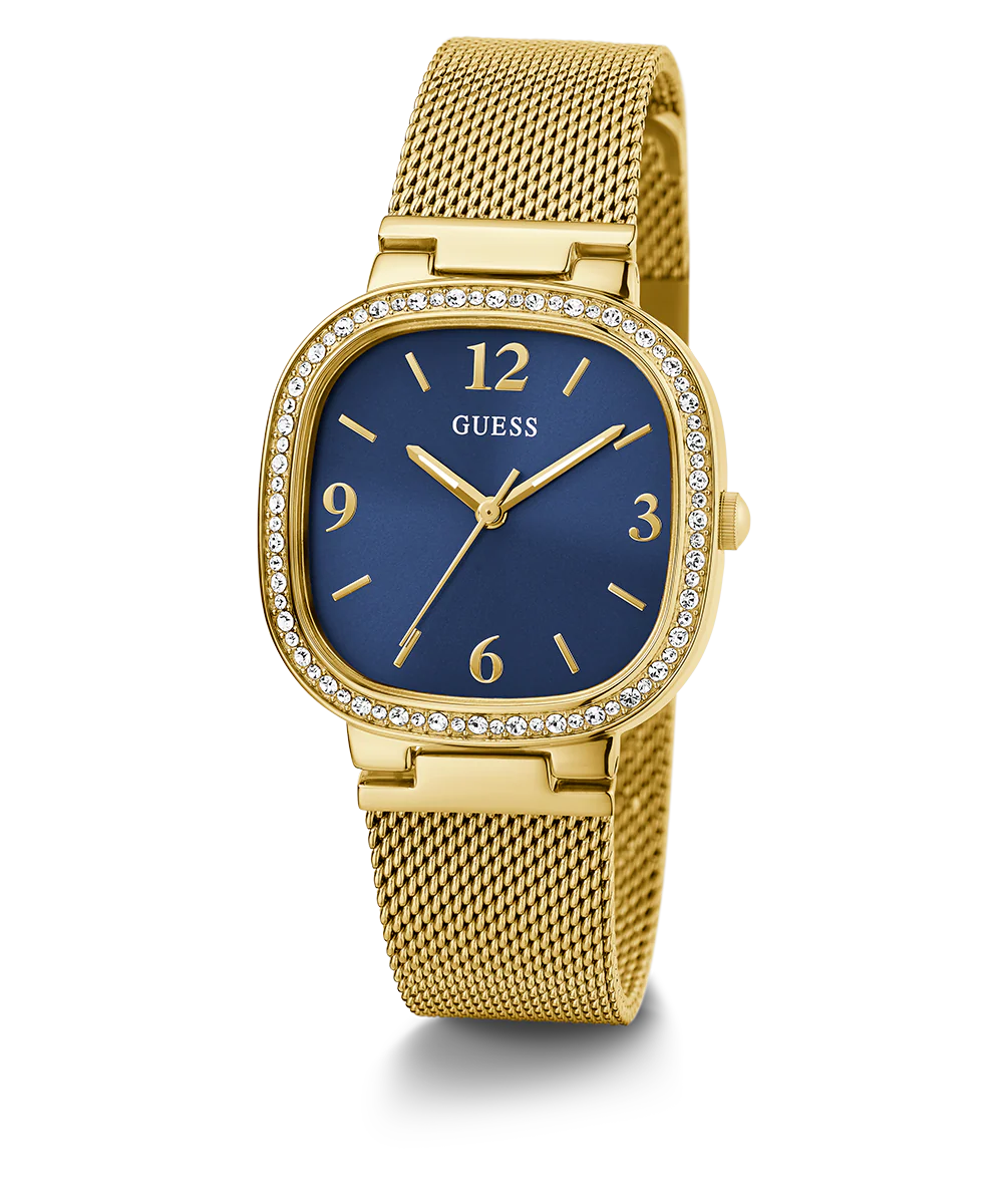 GUESS Ladies Gold Tone Analog Watch