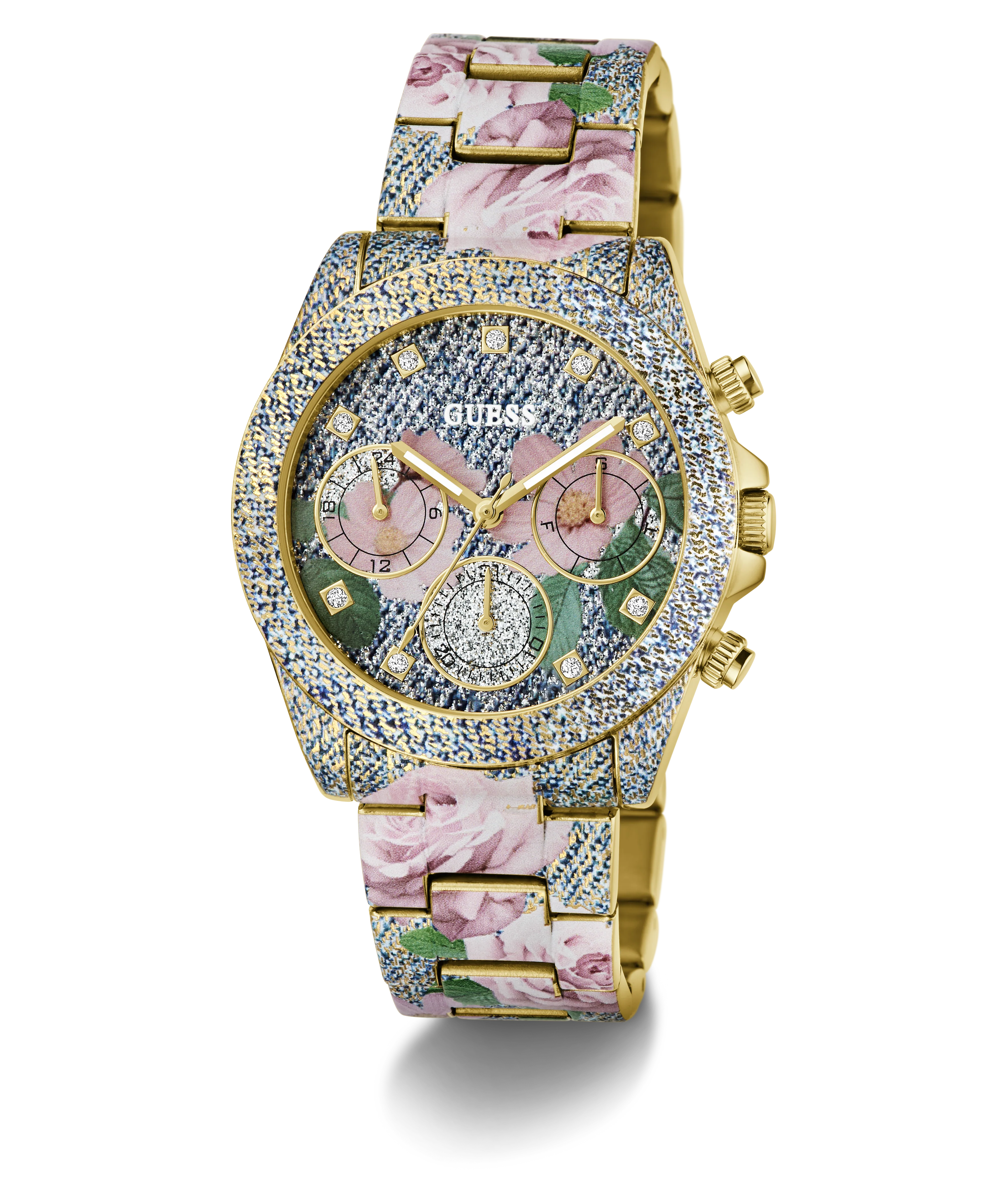 GUESS Ladies Blue Analog Watch