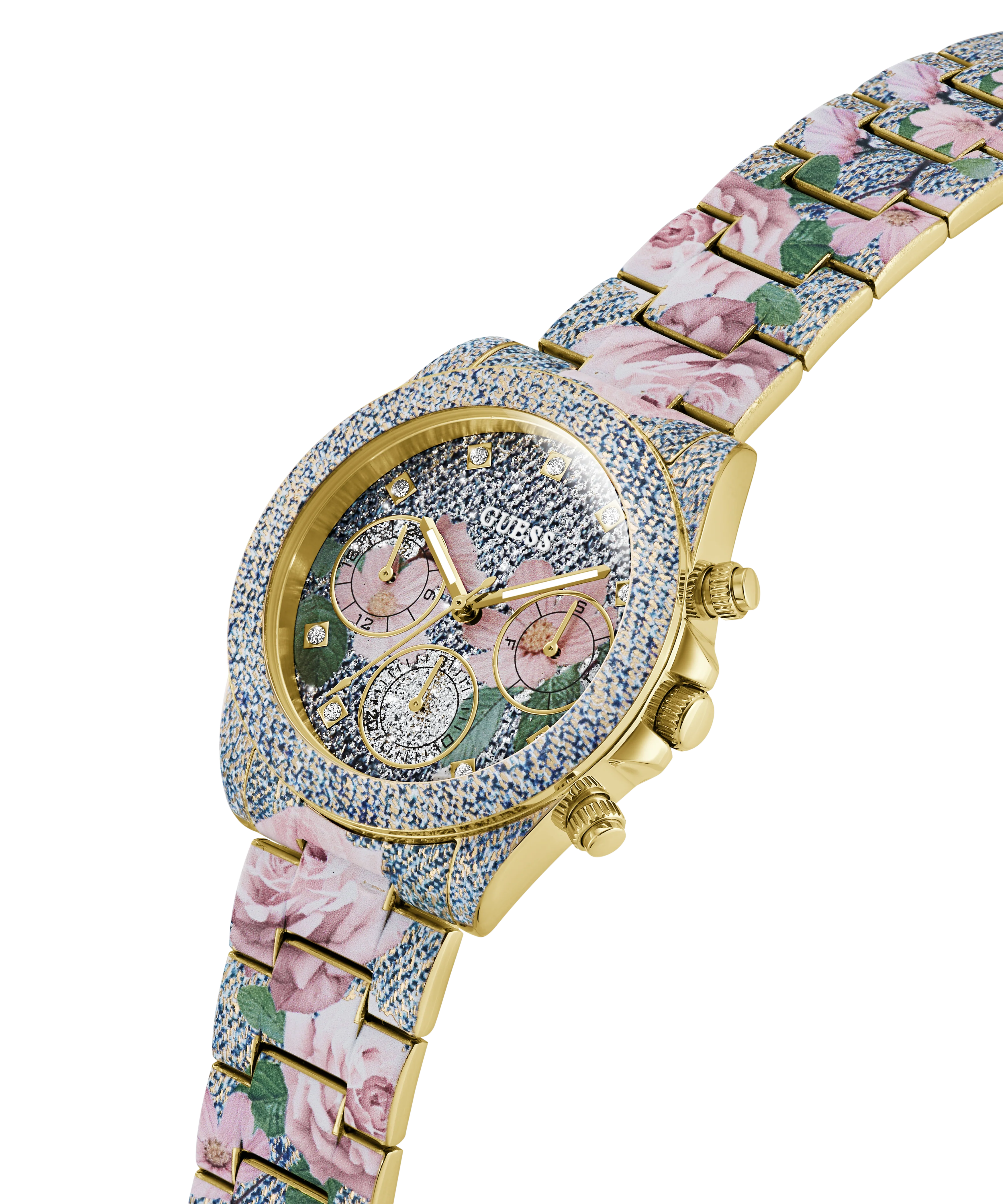 GUESS Ladies Blue Analog Watch