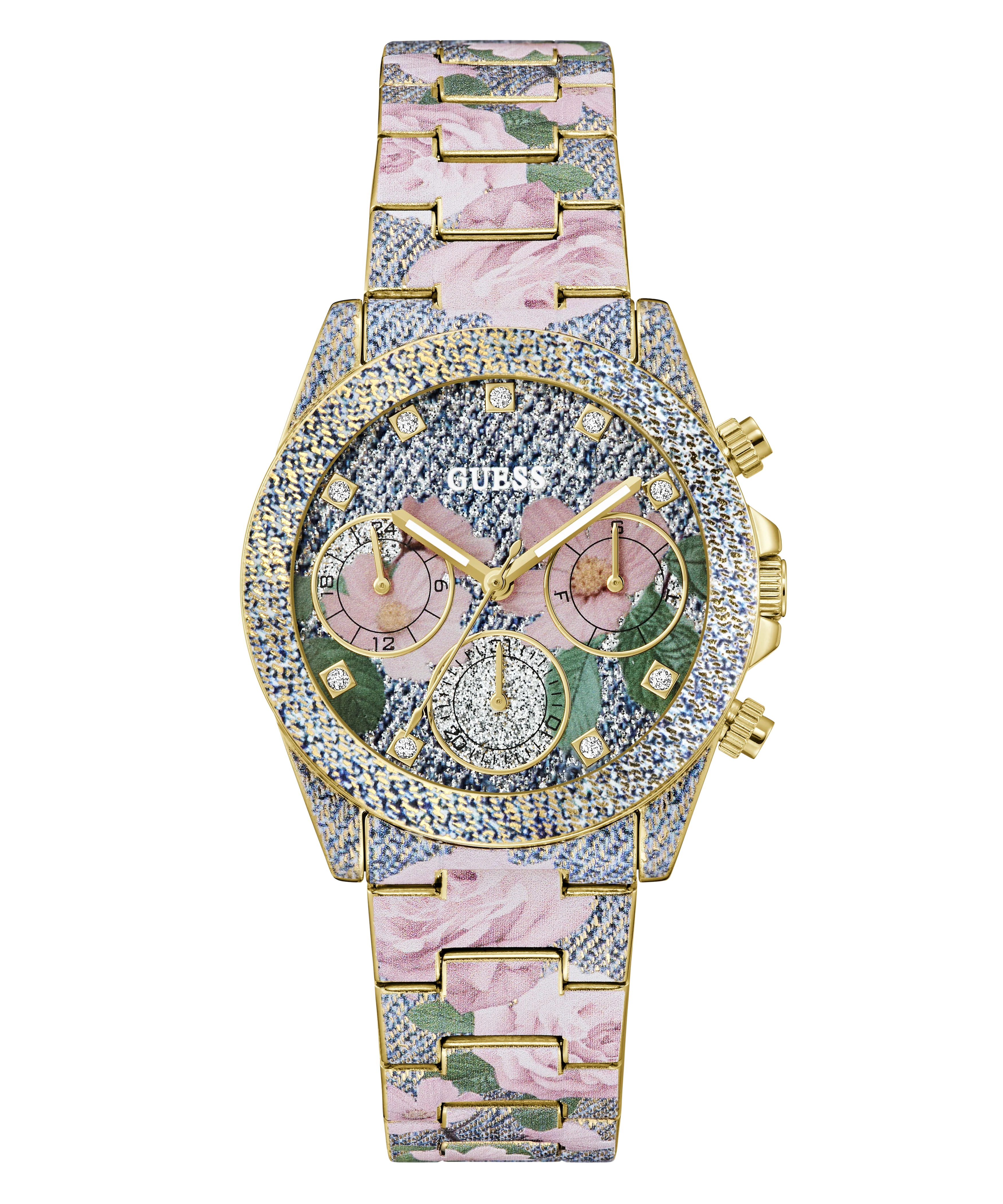 GUESS Ladies Blue Analog Watch