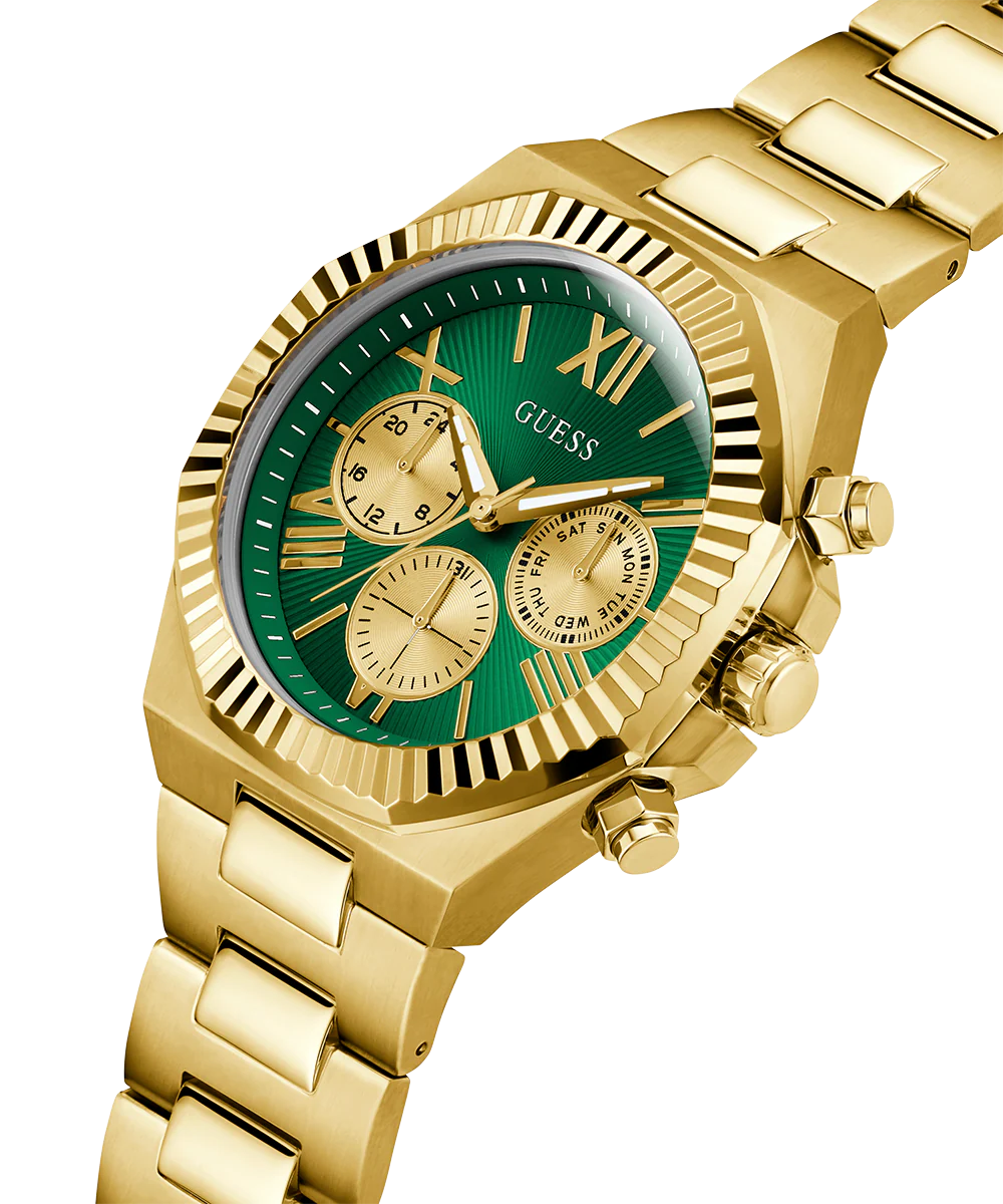 994-guess-equity-mens-gold-tone-multi-function-watch-2.webp GUESS Equity Mens Gold Tone Multi-function Watch
